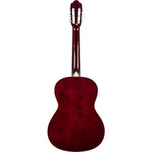 MSP 3900 Tr Transparan Kırmızı Klasik Gitar