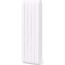 MSP Bel Lastiği 10 Metre x 1 cm Beyaz Elastik Dikiş Lastiği Güçlü Esnek Dayanıklı Iç Giyim Eşofman Pantolon Şort Etek Elbise Bebek ve Hobi Dikiş Projeleri Için Uygun