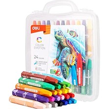 MSP Plastik Kutu Pastel Boya 24'lü Colorkids