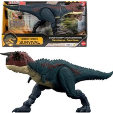 MSP Isıran ve Kükreme Sesleri Çıkaran Mattel Jurassic World Muhteşem Saldırı Carnotaurus Dinozor Aksiyon Figürü, Dijital Oyun, JKG85