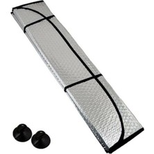 MSP Ön Cam Araba Güneşliği Katlanabilir Dışı Alüminyum Metalize Arası Balonlu Katlanabilir Güneşlik (145 * 70 Cm)