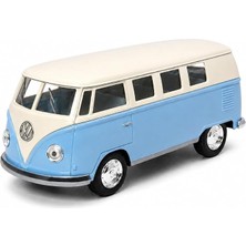MSP 1:32 1962 Volkswagen Classical Bus Çek Bırak Die-Cast, Pastel Renkli Fildişi Tavanlı, Açılabilir Kapılı Araç KT5377DY