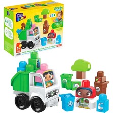 MSP Brands Bloks Doğa Dostu Arkadaşlar Seti, Yürüme Çağındaki Çocuklar Için Yapı Oyuncakları