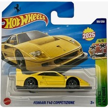 MSP Wheels Ferrari F40 Competizione - Sarı (1/64) 2025 Üretim - JBB92
