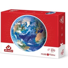 MSP Puzzle Dünya 570 Parça Round Puzzle