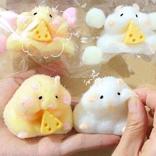 MSP Adet Taba Squishy Toys, Pelüş Hayvanlar, Fufu Pelüş Hayvanlar, Hamster Squishy-Oyuncak, Stres Sıkma Oyuncağı, Yetişkinler Için Sevimli, Stres Azaltma, Otizm Için Korku Oyuncağı
