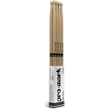 MSP Classic Forward 5A Hickory Drumsticks, Ovale Holzspitze, 4 Paar