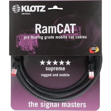 MSP Ramcat Çift Ekranlamalı AWG24 Iletkenli RJ45 Network Kablosu 3m