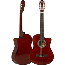 MSP CG-390BR-XBAG Klasik Gitar 4/4 Sap Ayarlı Kesik Kasa