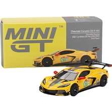 MSP Gt 1/64 Ölçekli Die-Cast Chevrolet Corvette Z06 Gt3.r #3 Corvette Racing By Pratt Miller Motorsports 2025 Imsa Daytona 24 Hrs MGT01168