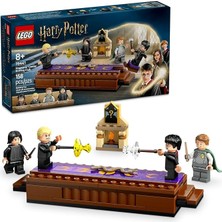 MSP Harry Potter Hogwarts Şatosu: Düello Kulübü 76441-8 Yaş ve Üzeri Çocuklar ve Yetişkinler Için Koleksiyonluk Oyuncak Yapım Seti, Doğum Günü Hediyesi (158 Parça)