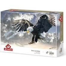MSP Puzzle Siyah Beyaz 500 Parça Puzzle
