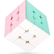 MSP Cupe Küp Zeka Küpü 3x3 Pastel Renkler Hız Küpü,fidget Oyuncak Seyahat Zeka Oyunu