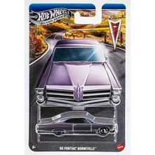 MSP Wheels Silver Series 1:64 Tekli Arabalar - 65 Pontıac Bonnevılle GRT01 - JKY12