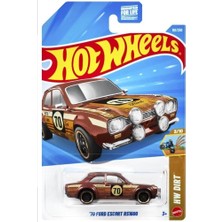 MSP Wheels Tekli Arabalar 70 Ford Escort RS1600 - JJK08 (Kısa Kart)