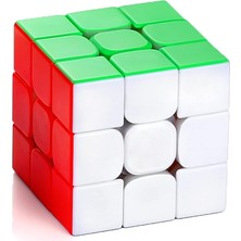 MSP Qiyi Warrior S Magic Cube 3x3 Dönen Pürüzsüz Sihirli Küp 3D Bulmaca Çocuklar Için Büküm Zeka Oyunları Iq Oyuncakları