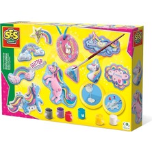 MSP Creative Kalıba Dök ve Boya - Unicorn - Simli
