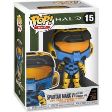 MSP Pop! Halo: Spartan Mark Vıı W / VK78 Commando Riffle - Yellow / Blue