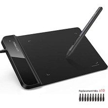 aklow akyoleticaret G430S Grafik Tablet, 4 x 3 Inç, Pasif Kapasitif Kalem ve 8192 Basınç Seviyesi