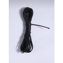 MSP mt 1.5 mm Mumlu Ip (Kolye, Takı Tasarım, Bileklik Ipi) Siyah