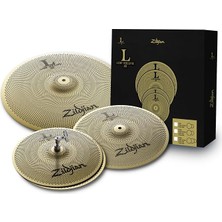 MSP L80 Serisi Düşük Hacimli 3 Cymbal Kutu Seti - 33 cm Yüksek Şapka, 35 cm Kaza, 45 cm Çarpışma/sürüş