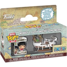 MSP Pop! Bitty Ride: One Piece - Going Merry With Monkey D. Luffy - 0,9 Inç ve 1,3 Inç (2,3 ve 3,3 Cm) - Anime Koleksiyonluk - Resmi Ürün - Hediye Fikri - Çocuklar ve Yetişkinler Için Oyuncaklar