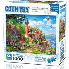 MSP Games 1000 Parçalık Country Coast Lighthouse Deniz Feneri Puzzle - 20817 - Dominic Davison