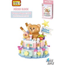 MSP Micro Block Serisi Sevimli Pasta 370 Parça Oyuncak Yapım Seti FFLZ-8807