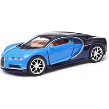 MSP 1:36 12 Cm. Bugatti Chiron - Mavi