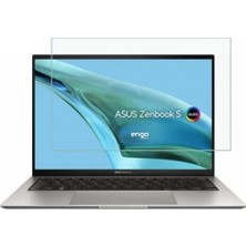 aklow akyoleticaret Zenbook S 13 OLED 13.3 Inç ile Uyumlu Ekran Koruyucu, 9h Temperli Kırılmaz Esnek Nano Cam, Çizilmeye ve Darbeye Dayanıklı, Hd Şeffaf