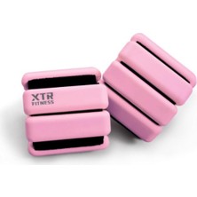 MSP Fitness Pro Series El ve Ayak Bilek Ağırlığı 500 gr x 2 Adet (Ayarlanabilir) Pembe