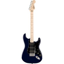 MSP Sonic Stratocaster Hss Elektro Gitar, 2 Yıl Garantili Gece Mavisi, Akçaağaç Klavye