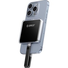 MSP Manyetik M.2 Nvme 2230 SSD Muhafaza Magsafe ile Uyumlu iPhone 15/16 Pro Max Prores, 10 Gbps USB C 3.2 Gen2 Tip-C - Nvme Okuyucu Koruyucu Kılıflı 、 Kordon - AP30 Siyah