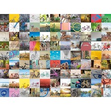 MSP 160075 99 Bisiklet Yetişkin Puzzle, 1500 Parça, Çok Renkli