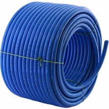 MSP Mavi Kauçuklu Bahçe Hortumu 100 Metre Ekstra Kalın Sağlam Su Sulama Yıkama Hortum 12.5 mm 1/2"