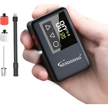MSP Psı Şarj Edilebilir Mini Bisiklet Pompası, Dijital Basınç Göstergeli Bisiklet Pompası, 108 gr Taşınabilir Bisiklet Hava Pompası Lastik Şişirici, Dağ, Presta ve Schrader Supabı, Önceden
