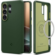 MSP Galaxy S26 Ultra ile Uyumlu Magnet Kılıf Nano Pop Mag Fit Kaymaz Silikon Yeşil Kapak - ACS11039 (Spigen Tr Garantili)