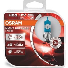 MSP Night Breaker Laser Ampul HB3-9005%150 Daha Fazla Işık
