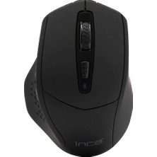 MSP IWM-521 Rechargeable Silent Wireless Mouse (Sessiz) Ergonomik Dizayn, Konforlu Dokunuş Hissi, Tamamen Rubber Yüzey Sessiz Tuşlar 800 1200 1600 Dpı Üç Kademeli Optik Çözünürlük 2.4ghz Nano