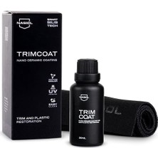 MSP Trimcoat Araç Plastik Yenileme ve Koruma Için Nano Seramik Kaplama-30 Ml-Plastik Onarıcı
