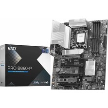 MSP MB Pro B860-P Soket 1851 Ddr5 8600MHZ(OC) 3xm.2 1x Tb4 HDMI Dısplay 5g Lan Atx