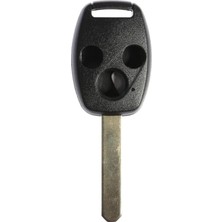 MSP Keys 3 Butonlu Honda Civic Accord Crv Anahtar Kumanda Kabı, Siyah Plastik