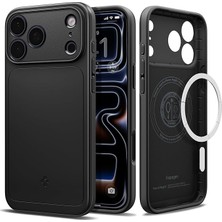 MSP iPhone 17 Pro Max ile Uyumlu Magsafe Kılıf Thin Fit Mag Fit Ultra Ince ve Hafif Siyah Kapak - ACS09879 (Spigen Tr Garantili)