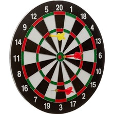 MSP Spor Dart Seti 38 cm (15 Inç) + 6 Dart Oku (6 Gr) Hedef Tahtası