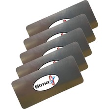 MSP Rötuş Rütüş Rutuş Çeliği 4CMX9CM 5 Adet Fiyatıdır Ekstra Çapağı Alınmıştır