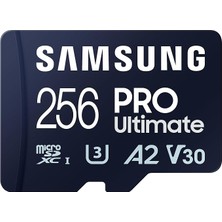 MSP Pro Ultimate Microsd Kart + Sd Adaptörü, 256 Gb, Akıllı Telefonlar, Drone ve Aksiyon Kamerası, Uhs-I U3, 200 Mb/s Okuma, 130 Mb/s Yazma, MB-MY256SA/WW
