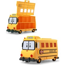 MSP 83148 Robocar Poli Okul Otobüsü Figür Kutusu 1