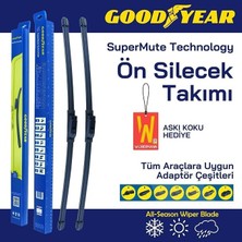 MSP Opel Astra J ile Uyumlu 2009-2020 Muz Silecek Takımı