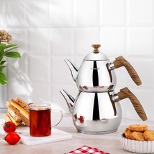 MSP Tea Chef Küçük Boy Çaydanlık Takımı 4 Parça-Kahve