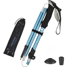 MSP Trekking Hafif Katlanabilir 105-125CM Dağcı Doğa Kamp Yürüyüş Tırmanma Batonu